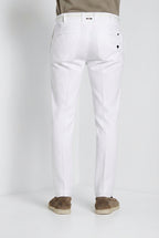 New York Cambridge pantalone chino uomo in twill regular fit