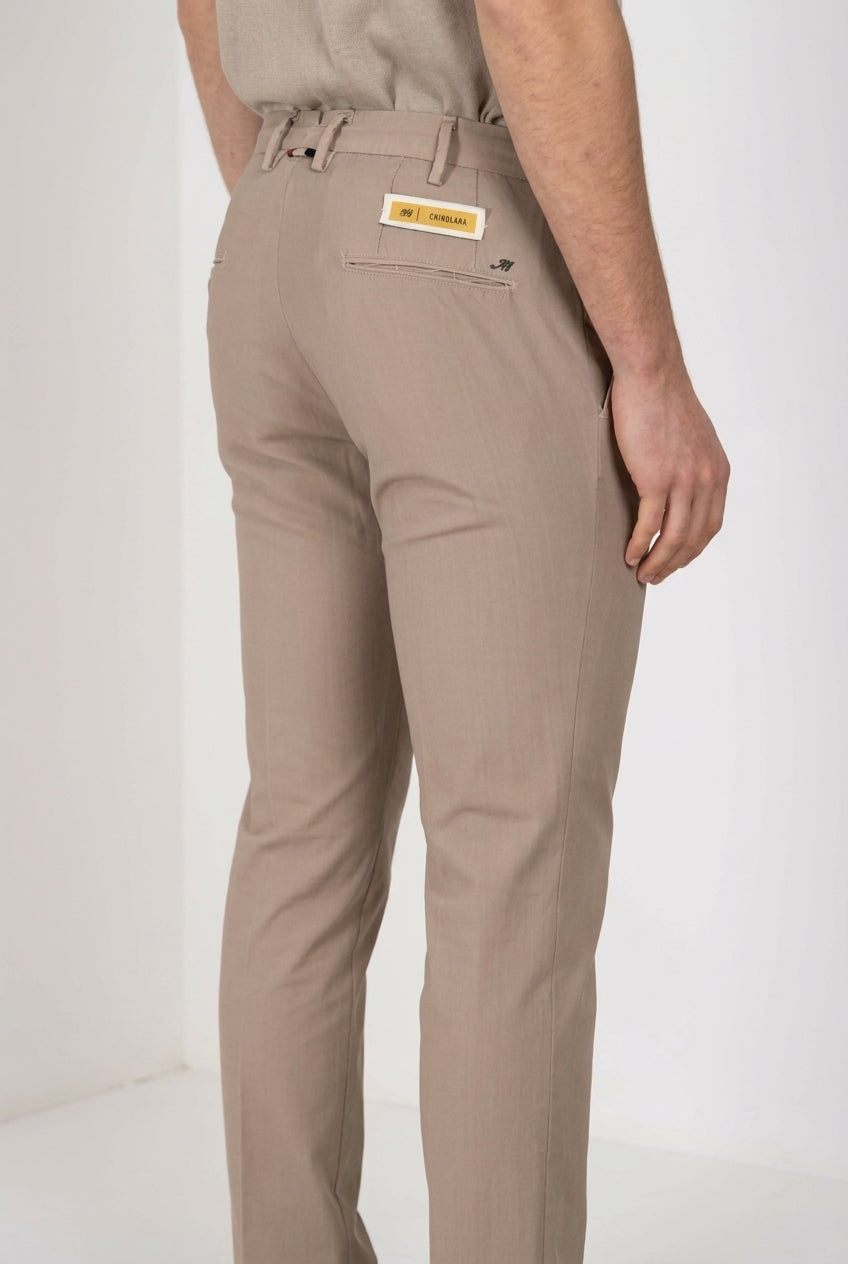 New York Hose Chino Herren aus Wolltwill regular fit