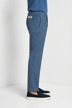 New York Hose Chino Herren aus Wolltwill regular fit