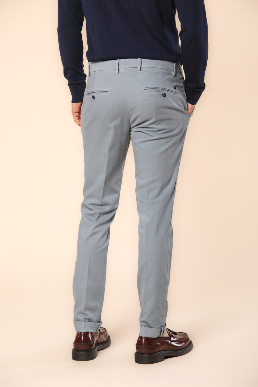 Milano Herren Chino Hose  aus Gabardine Stretch extra slim Fit ①