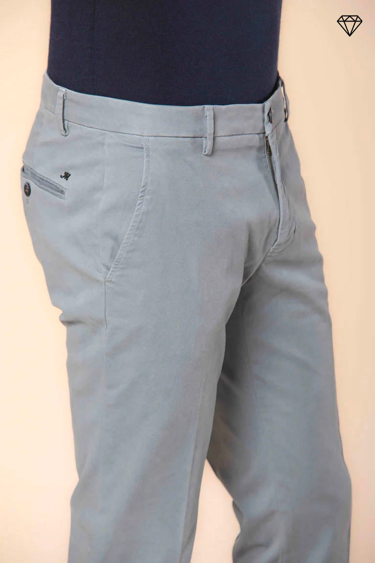 Milano Herren Chino Hose  aus Gabardine Stretch extra slim Fit ①