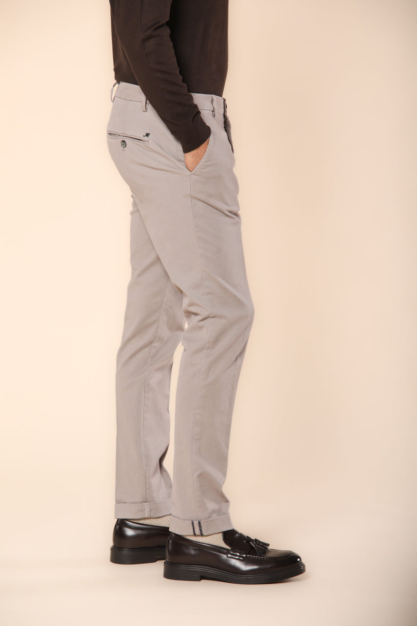 Milano Herren Chino Hose  aus Gabardine Stretch extra slim Fit ①