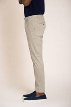 Milano Herren Chinohose aus Stretch-Gabardine extra slim fit ①