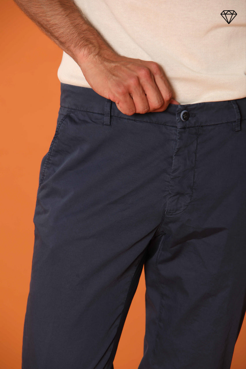 Milano Herren Chino Hose aus Pima-Baumwolle Extra Slim Fit ①