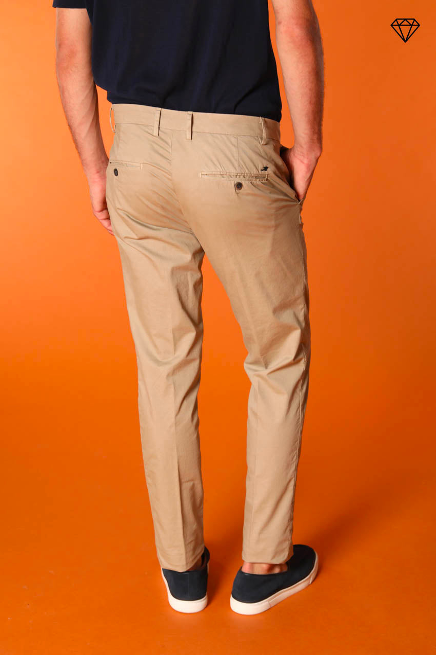 Milano Herren Chino Hose aus Pima-Baumwolle Extra Slim Fit ①