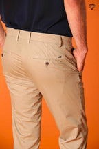 Milano Herren Chino Hose aus Pima-Baumwolle Extra Slim Fit ①