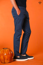 Milano Herren Chino Hose aus Pima-Baumwolle Extra Slim Fit ①