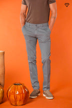 Milano Herren Chino Hose aus Pima-Baumwolle Extra Slim Fit ①