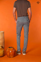 Milano Herren Chino Hose aus Pima-Baumwolle Extra Slim Fit ①