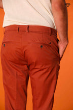 Milano Herren Chino Hose aus Pima-Baumwolle Extra Slim Fit ①