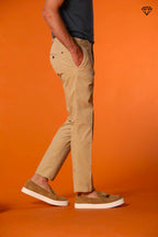 Milano Herren Chino Hose aus Pima-Baumwolle Extra Slim Fit ①