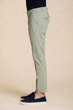 Milano Herren Chino Hose aus Gabardine Stretch extra slim fit ①