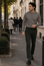 Milano Chinohose für Herren aus Stretch-Gabardine Extra Slim Fit ①