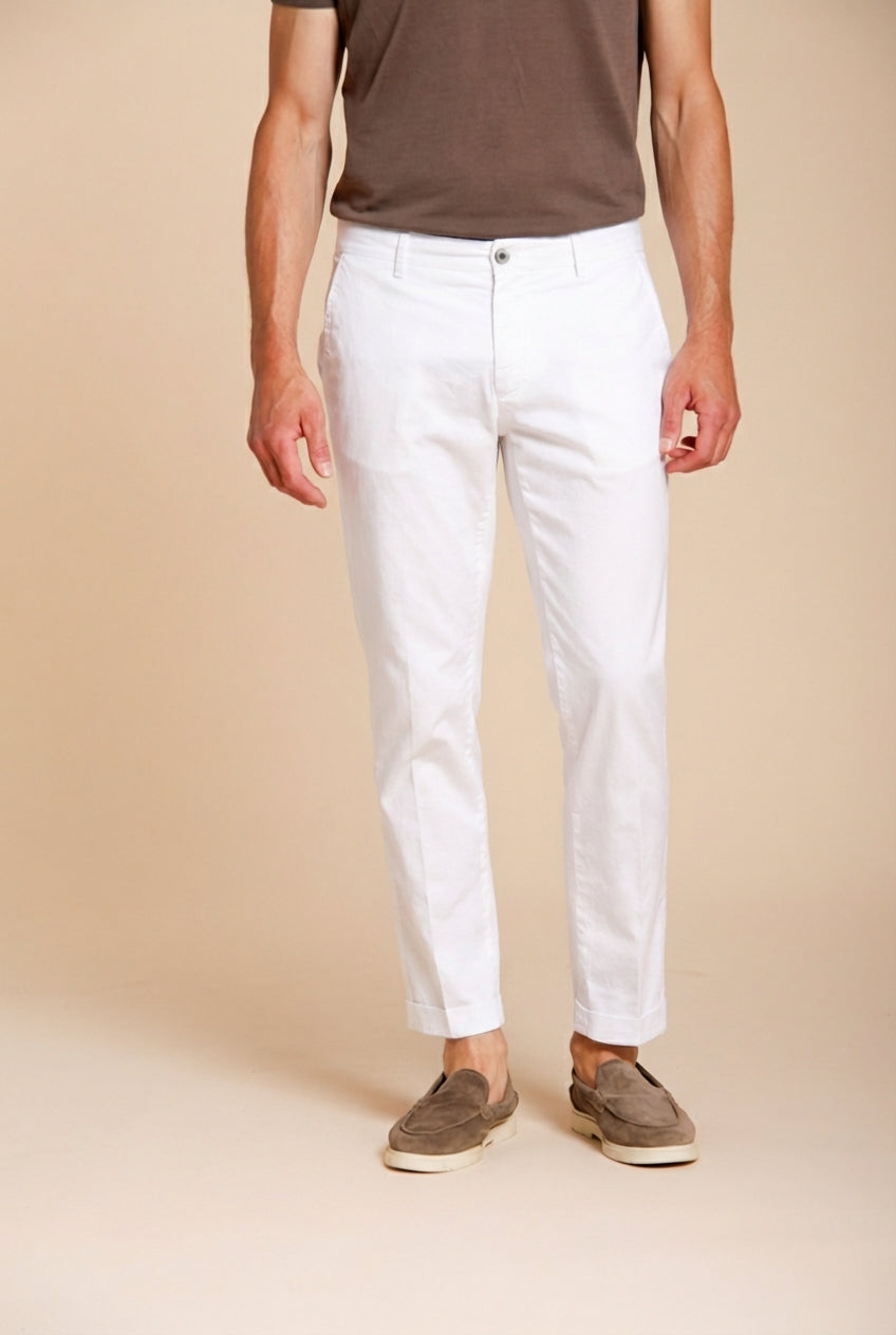 Milano Herren Chino Hose aus Stretch-Gabardine extra slim fit ①