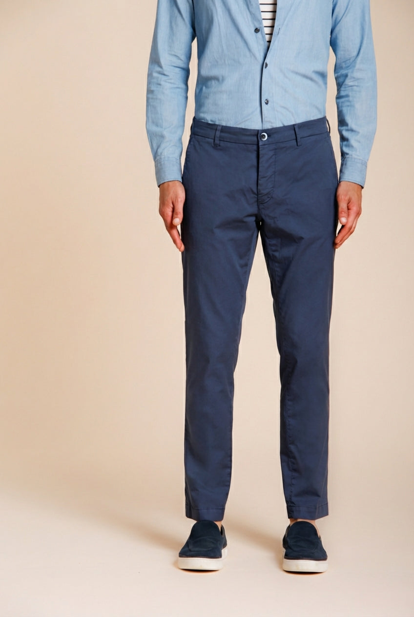 Milano Herren Chino Hose aus Stretch Gabardine extra slim fit ①