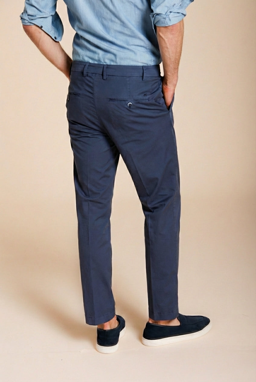 Milano Herren Chino Hose aus Stretch Gabardine extra slim fit ①