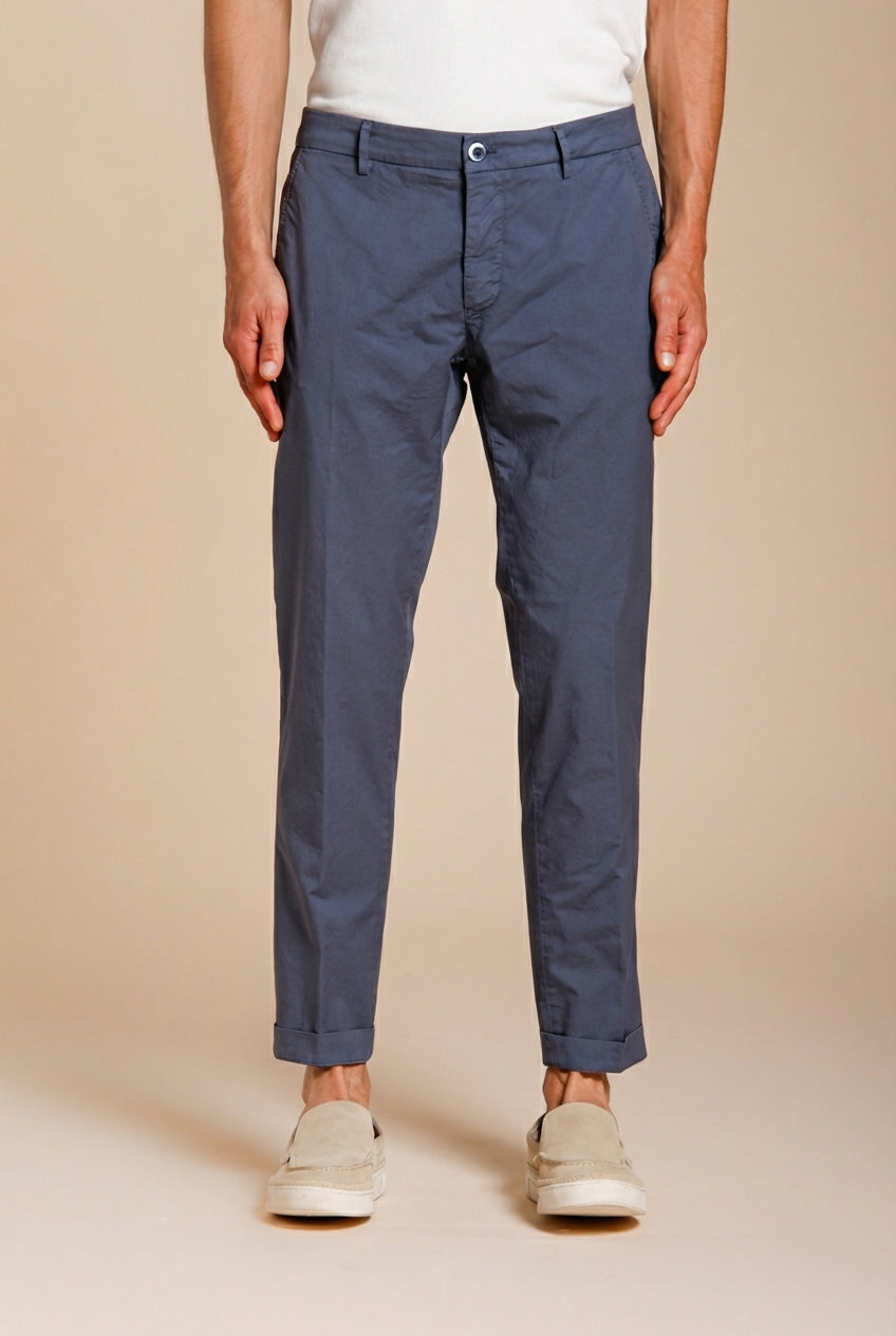 Milano Herren Chino Hose aus Stretch-Gabardine extra slim fit ①