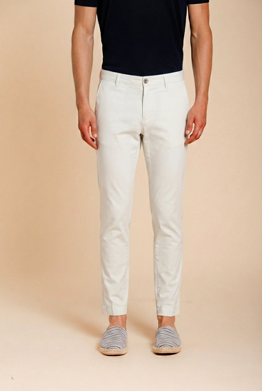 Milano Herren Chinohose aus Stretch Gabardine extra slim fit ①