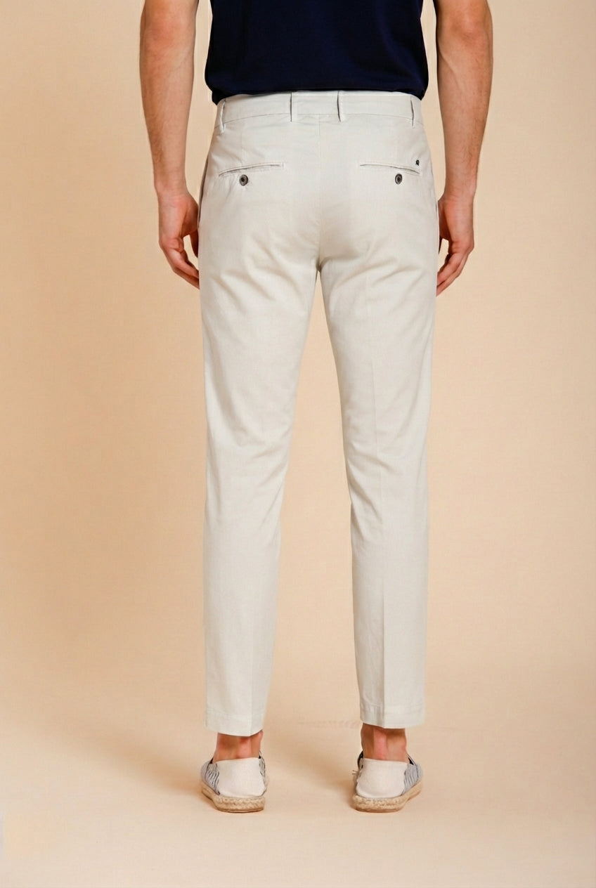 Milano Herren Chinohose aus Stretch Gabardine extra slim fit ①
