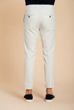 Milano Herren Chinohose aus Stretch-Gabardine extra slim fit ①