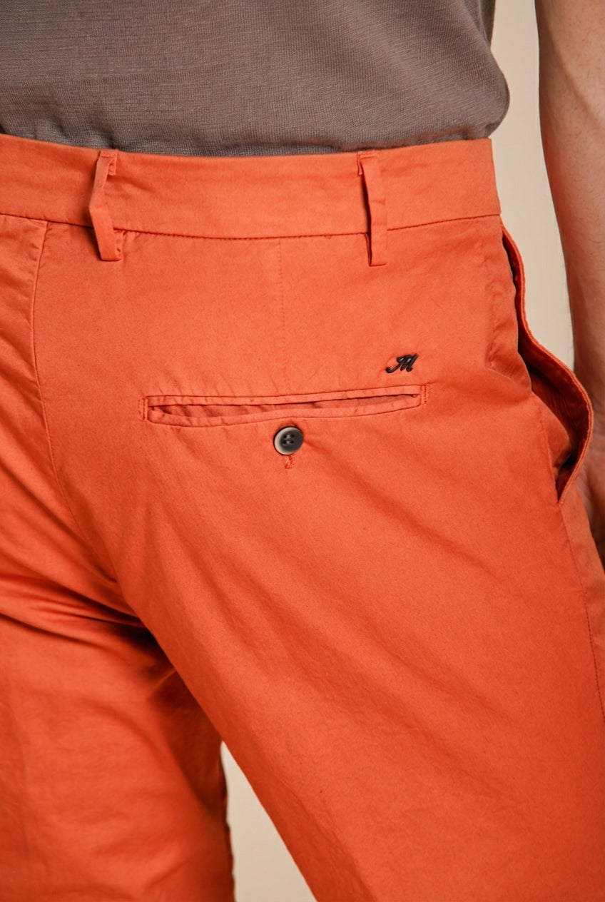 Milano Herren Chinohose aus Stretch-Gabardine extra slim fit ①