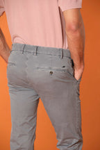 Milano Essential Herren Chino Hose aus Pima-Baumwoll-Twill Stretch Extra Slim Fit