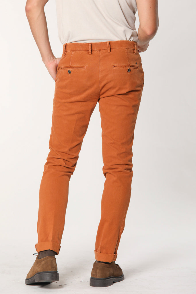 Milano Style Essential Herren-Chinohose aus Modal-Stretch-Extra-Slim-Fit Special Washing