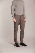 Foto 1 Osaka pantalone chino uomo in resca bicolor carrot fit