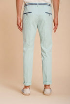 Torino Summer pantalone chino uomo in twill di cotone e lyocell slim fit