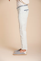 Torino Summer Hose Chino Herren aus Twill aus Baumwolle und Lyocell slim fit