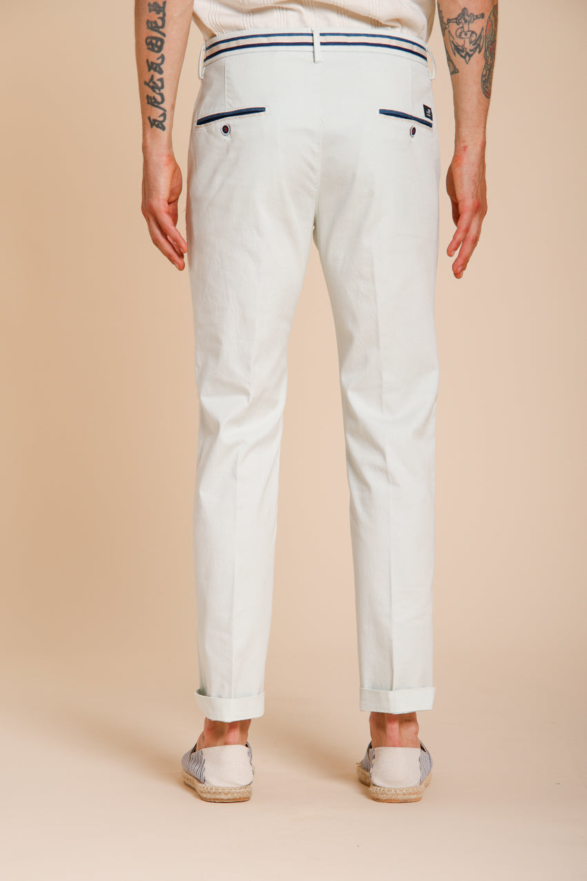 Torino Summer Hose Chino Herren aus Twill aus Baumwolle und Lyocell slim fit