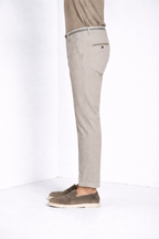 Torino Summer Herren Chino Hose Chino aus Baumwoll und Lyocell Twill slim fit