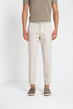 Torino Summer Herren Chino Hose Chino aus Baumwoll und Lyocell Twill slim fit