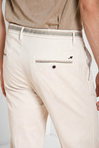 Torino Summer Herren Chino Hose Chino aus Baumwoll und Lyocell Twill slim fit