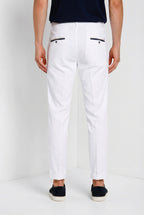 Torino Summer Hose Chino Herren aus Baumwoll- und Lyocell-Twill slim fit