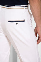 Torino Summer Hose Chino Herren aus Baumwoll- und Lyocell-Twill slim fit