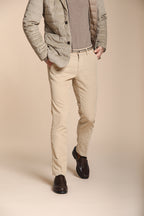 Foto 3 Torino Winter pantalone chino uomo in velluto 1000 righe slim fit