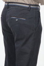 Torino Winter pantalone chino uomo in gabardina stretch slim fit