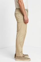 Torino University Herren Chino Hose aus Stretch-Satin slim fit