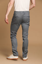 Torino Herren-Chinohose aus Baumwoll-Leinen-Twill Slim Fit
