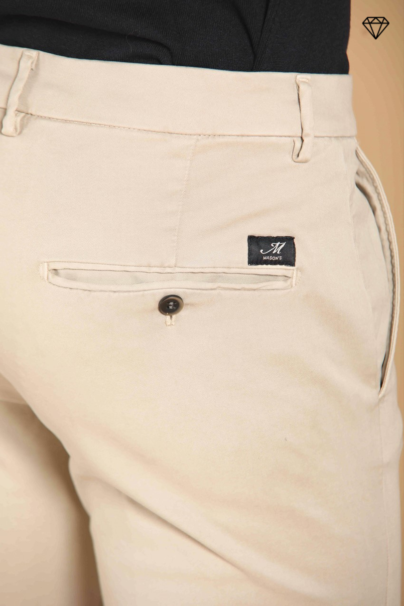 Torino Herren Chino Hose aus Gabardine Slim Fit  ①.