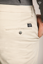 Foto 2 Torino pantalone chino uomo in gabardina slim fit ①