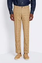 Torino pantalone chino uomo stampa galles con filato moro slim fit