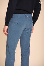 Foto 5 Torino pantalone chino uomo in velluto 1500 righe slim fit  ①