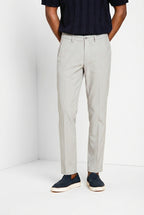 Milano Hose Chino Herren aus Fischgrat extra slim fit