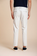 Torino Flex pantalone chino uomo in gabardina stretch slim fit ①