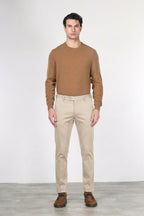 Torino Flex pantalone chino uomo in raso slim fit ①