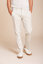 Torino Flex Hose Chino Herren aus Stretch-Gabardine slim fit ①