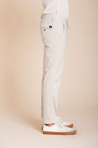 Torino Flex Hose Chino Herren aus Stretch-Gabardine slim fit ①