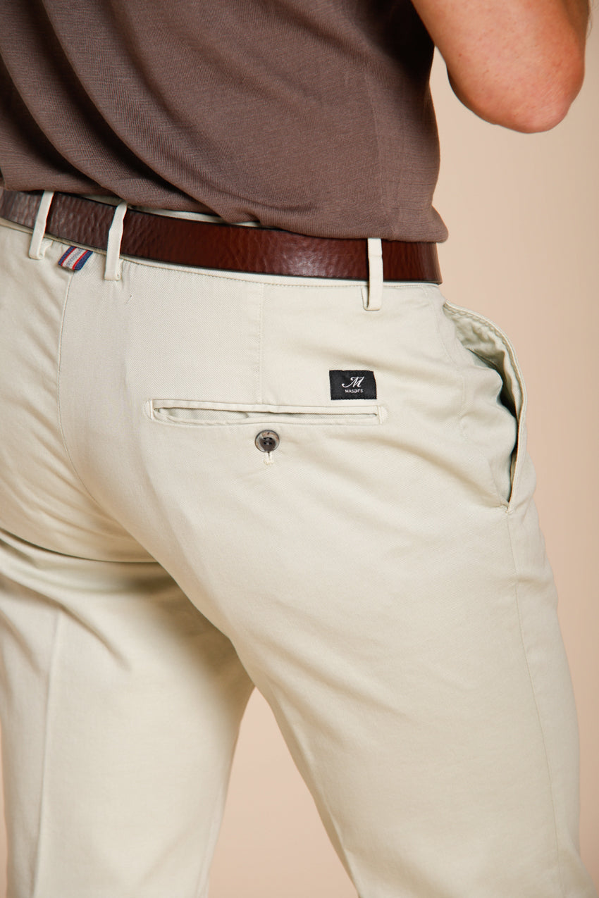 Torino Flex Hose Chino Herren aus Stretch-Gabardine slim fit ①